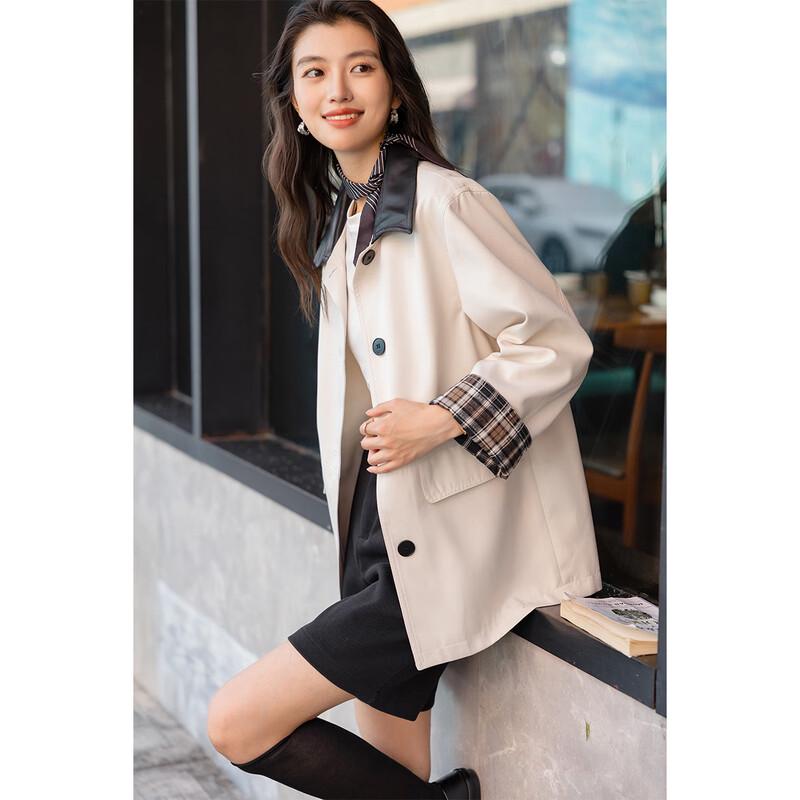 Mocana Women's Retro British Style Trench Coat