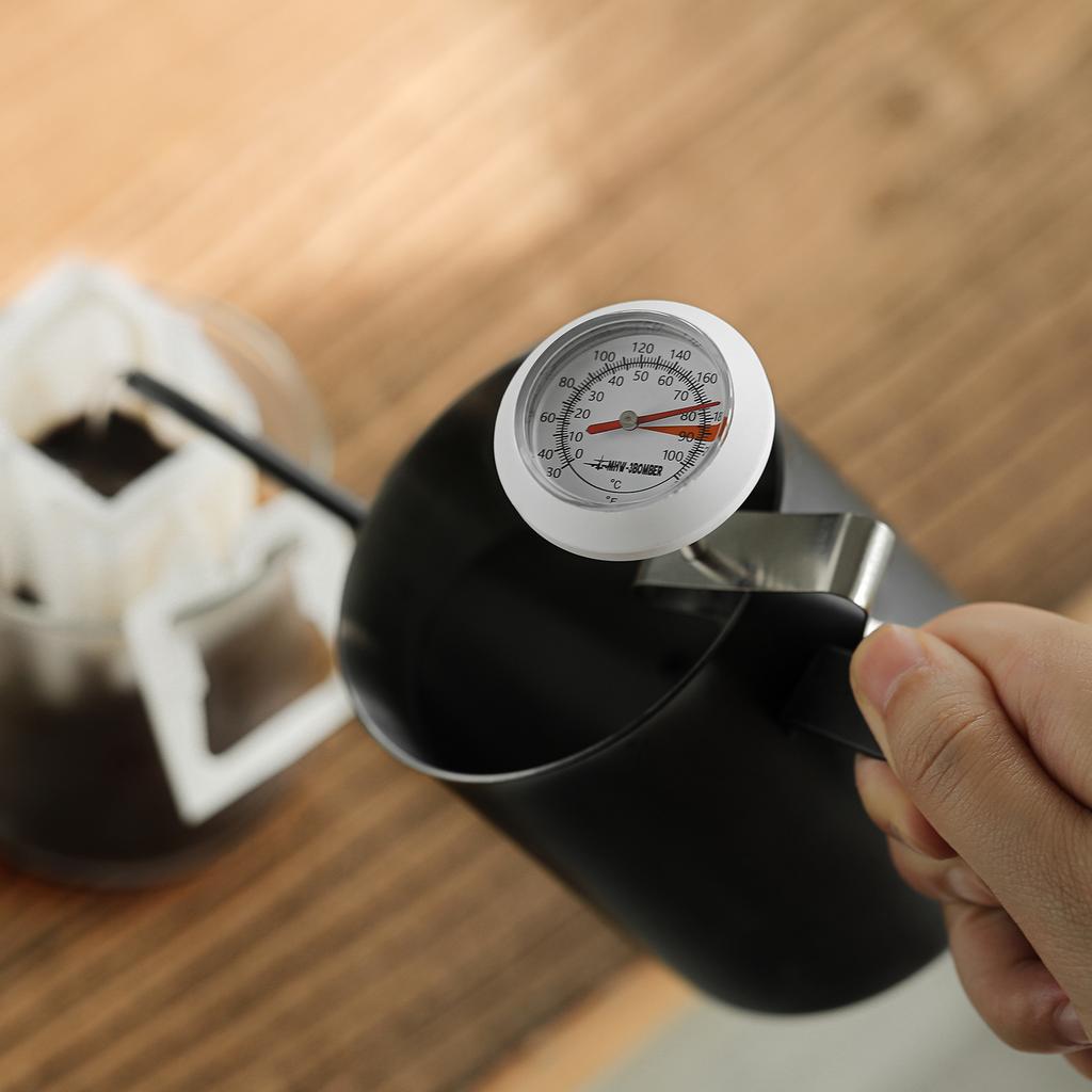 Thermometer Voor Koffieketel Roestvrij Staal Keuken Temperatuur Voedsel Koken Kalkoenvlees Waterthermometer Druppelkoffie Gereedschap