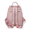 Women's Soft Leather Backpack Solid Color Travel Backpack