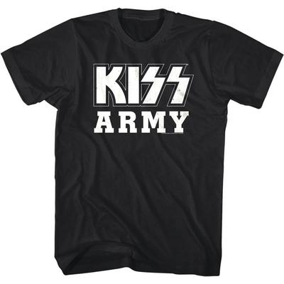 Kiss Fan Army Logo Herren T-Shirt