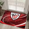Athletic Bilbao Football Design Crystal Velvet Carpet Cozy Non?Slip Printed Rug For Bedroom Living Room Entrance