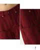 Women's Retro High-Waist Red Wide-Leg Jeans - Slimming, Versatile & Trendy