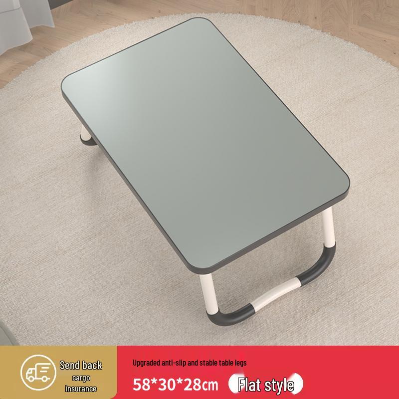Foldable Laptop Bedside Table - Adjustable Study Desk for Bedroom or Bay Window