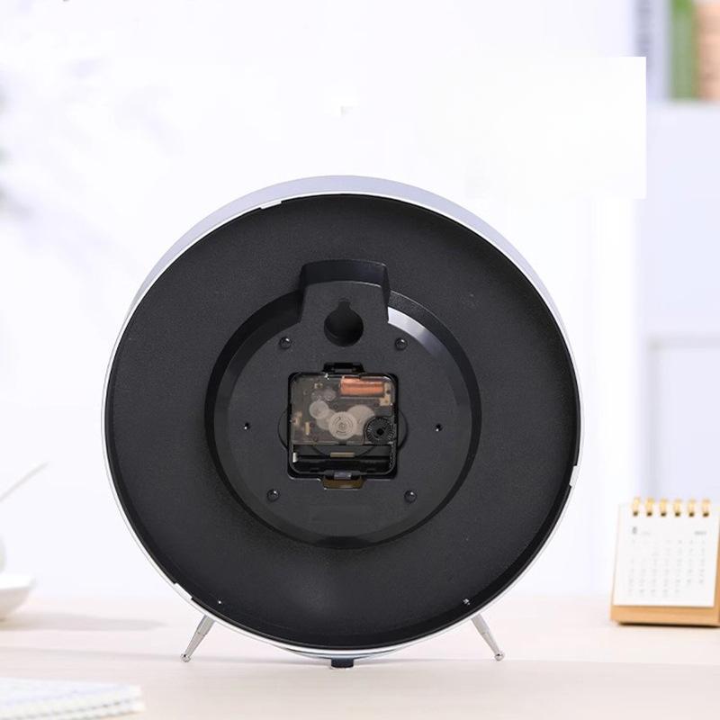 Desktop Clock Pendulum Table Top Alarm Clock Household Alarm Clock Living Room Silent Table Clock Simple Watch Ornament Placement Pendulum Clock