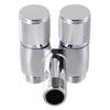 1pcs G1/2 1 In Two Out Double Control Washing Machine Faucet Toilet Triangle Valve Toilet Stop Valve Size 6.2*6cm Approx 3 Color
