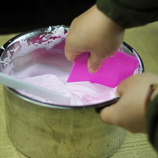 3Pcs Cake Smoother Portable Odorless Reusable Convenient Cake Spatulas for Cake Decoration