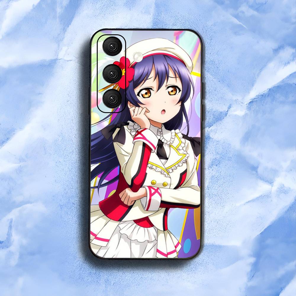Love Live School Idol For Samsung Galaxy S23 S24 S25 Ultra S22 Plus S21 Black Soft Case Waterproof Soft Case