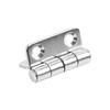 Marine Hardware Accessories 316 Stainless Steel Folding Hinge Silver Stamped Hinges