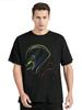Unisex Ayrton Senna Helm T-Shirt Baumwollkleidung Einzigartig Kurzarm Rundhals T-Shirts Oberteile Grafik-T-Shirt Streetwear