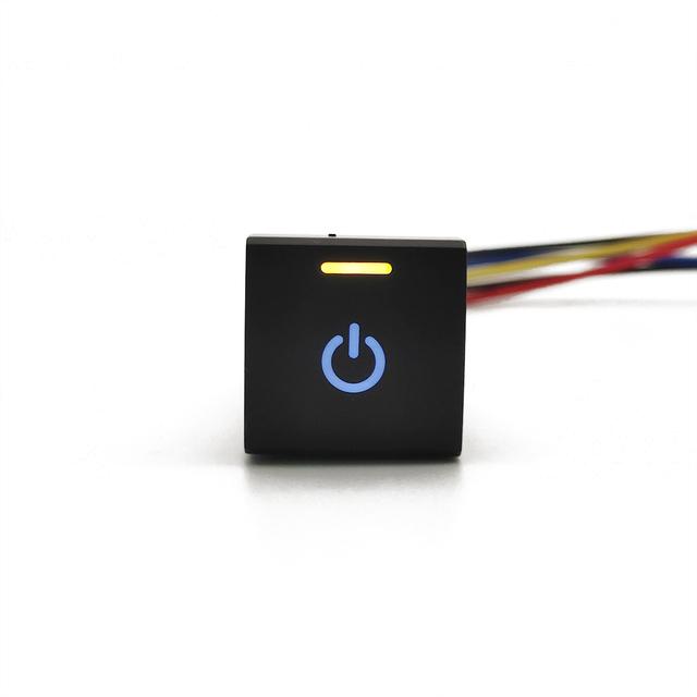 1 Pc Car LED Light Bar Power On Off Camera View Switch Button For Toyota Camry V70 2018 Rav4 Corolla Altis  prado 150