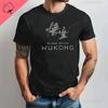 Black Myth Wukong Sun Wukong T-shirt Monkey King Gamer Print Tops Gift for Him Video Game Men Clothing Cotton Tee Graphic Shirts