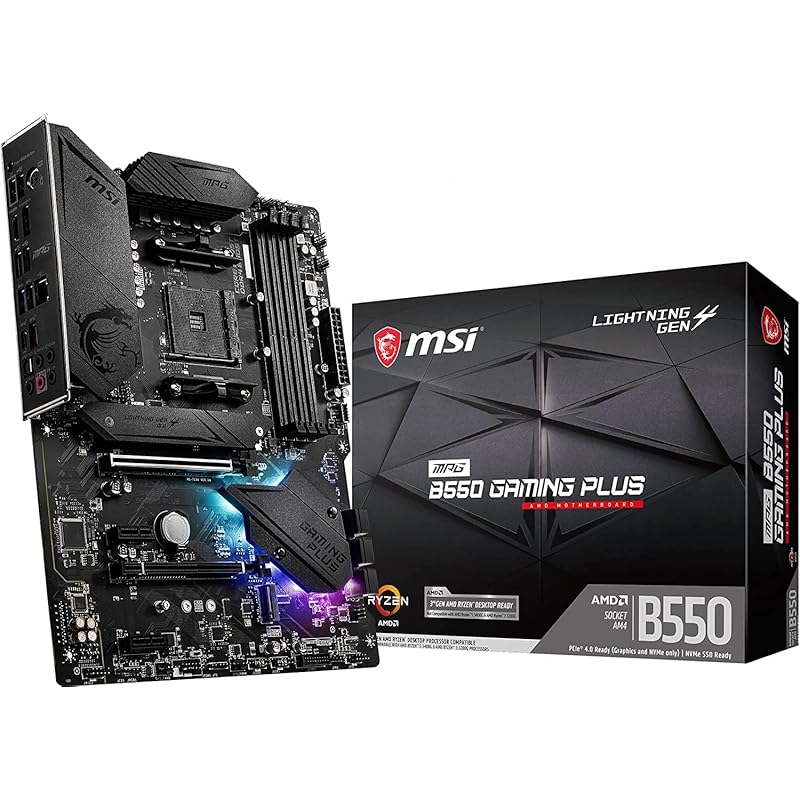 

MSI motherboard MPG B550 GAMING PLUS/A ATX [AMD Equipped with chipset] Ryzen 5000 series processor MB5873