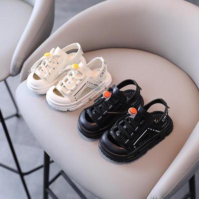 2024 Summer Kids' Soft Bottom Anti-Kick Sandals - Boys' Beach & Casual Shoes