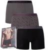 Emporio Armani Men' Boxer Briefs 3 Pack Black, Gray 112131-4F717-40921