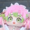 20cm Plyšová Anime Kimetsu No Yaiba Demon Slayer Mitsuri Kanroji Figurka Plyšové Oblečení Bavlněná Panenka Cosplay Hračky pro Děti Dárky