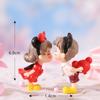 New Lovers Figures Couple Miniature Home Decor People Boy Girl Model Princess Fairy Gnome Valentine's Day Gift Dollhouse