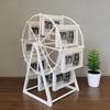 Vintage Rotating Ferris Wheel Photo Frame - 8pcs 4 Inch Picture Frames Desk Decor Gift
