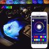 LED Işık Şeridi Bluetooth APP Uzaktan Müzik Kontrol Renkleri Parti Ev için Uzaktan Kumanda ile Esnek LED Şerit Işıklar 0.5-10 M
