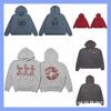 ERD Vintage Wash Hoodie Teens Loose Fit Streetwear Style Unisex