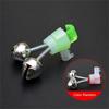 Fishing Rod Bells Fishing Rings, 10Pcs Double Alarm Bells Fishing Bells Alarm for Night Fishing Fishing Rod Bites Alarm