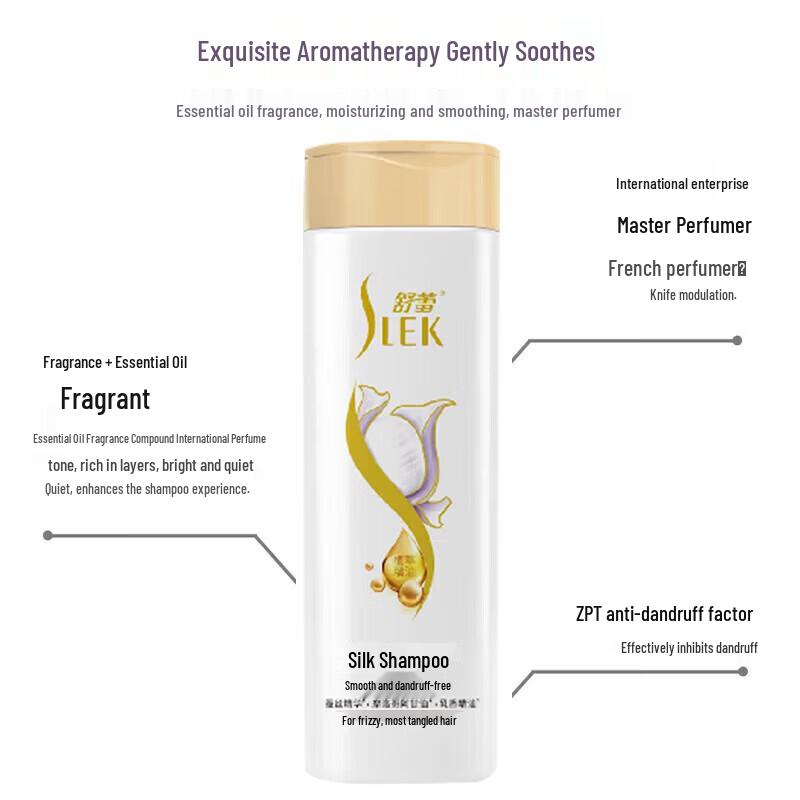 SLEK Moisturizing Anti-Dandruff Silk Shampoo