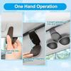 Car Glasses Clip Multifunction Sun Visor Leather Eyeglasses Clip Magnetic Sunglasses Holder Clip Hanger Universal Car Accessorie