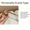 Blue Light Blocking Glasses Metal Frame UV For Protection Unisex Sunglasses Trendy Color Shift Design