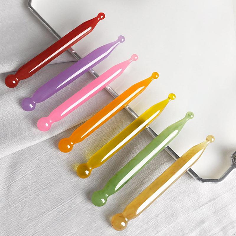 1Pcs Natural Jade Stick Stone Gua Sha Facial Massage Acupunctur Point Pen Chinese Medicine Guasha Beauty Messager Tool