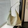 Chic And Spacious Womens Shoulder Bag 2024 New Casual Tote With Magnetic Closure