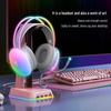 X25 Gradient Dynamic Lighting Headset: Gaming Headset with Cross-Border Design for E-Sports Enthusiasts.