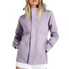 Women Solid Stripe Rain Jacket Outdoor Plus Waterproof Hooded Raincoat Windproof