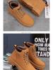 Botas Martin Unisex de Caña Alta Otoño/Invierno 2024 - Zapatos Casuales de Cuero Cálido Estilo Coreano