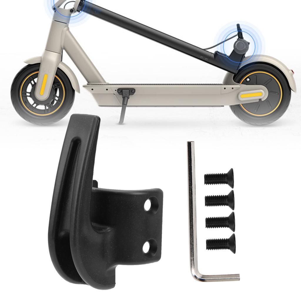 Electric Scooter Front Handle Hook with Mounting Screw for Hanging Bags Fit for Ninebot MAX G30Black