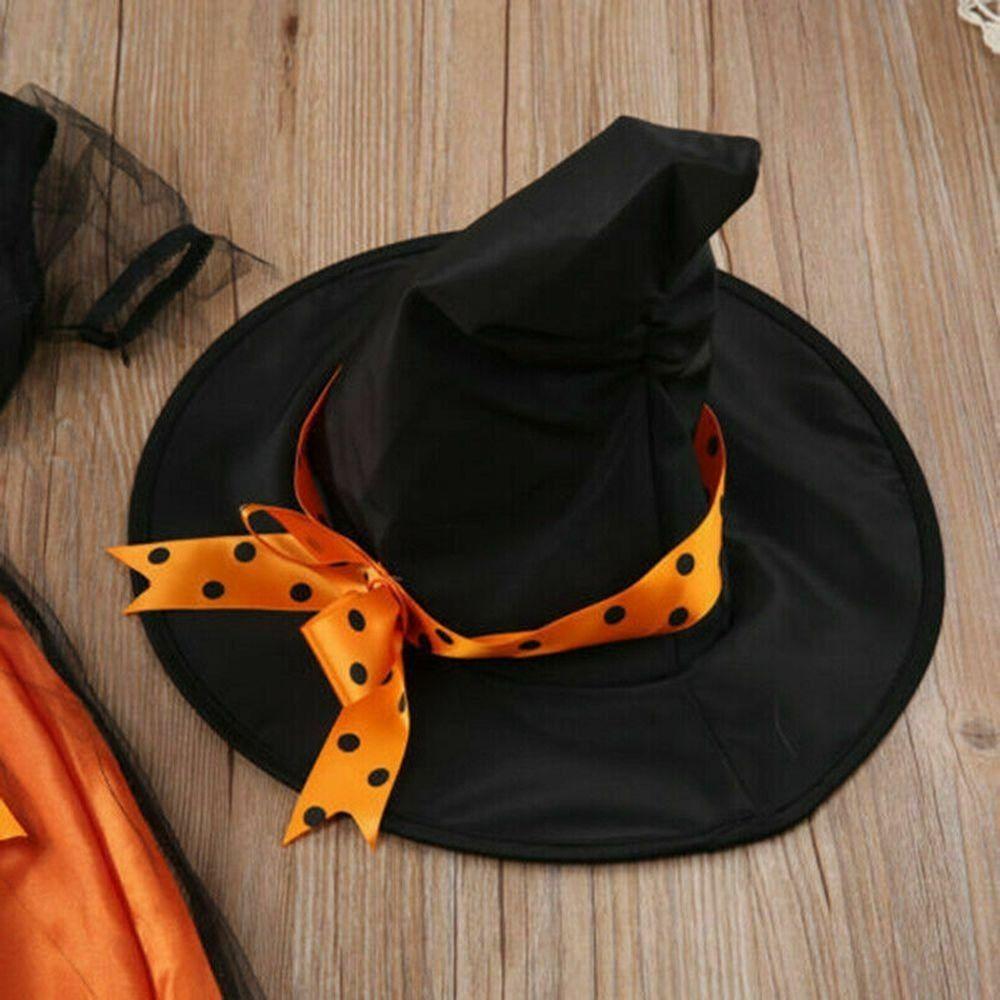 Witch Outfit Halloween Cosplay Witch Costume Gown Costume Hat Gifts Witches Hat Carnival Party