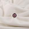 Amethyst Gemstone 925 Sterling Silver Statement Jewelry Women Ring For Anniversary Gift RR-72-4