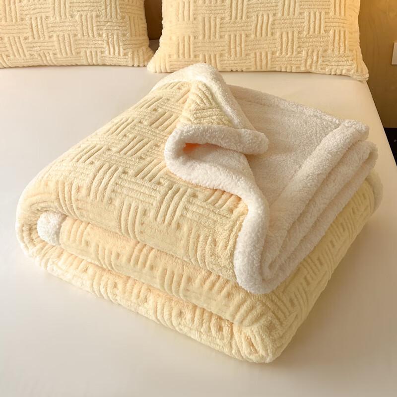 

LISM Winter Jacquard Lamb Fleece Blanket