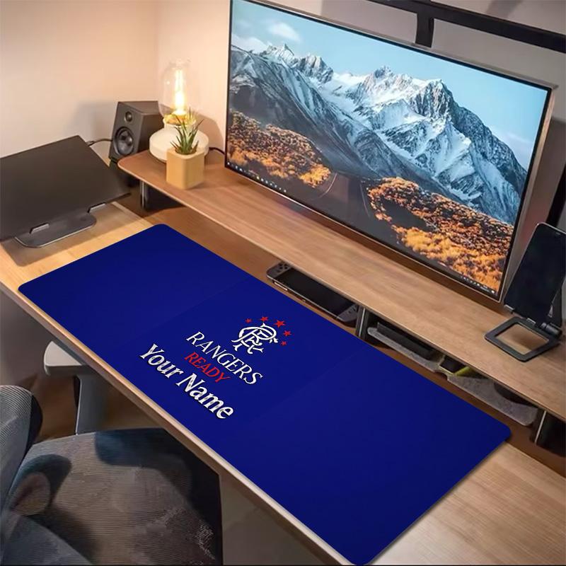 Rangers F3 Custom Name Large Size Mouse Pad Large Gaming Table Cushion Non-slip Laptop Tablet Big Mousepad XXL Mat Mini PC Playmat With Lock edge