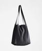 Green Stuff Effortlessly Boxy Shopper Bag 53 Pleated - Black