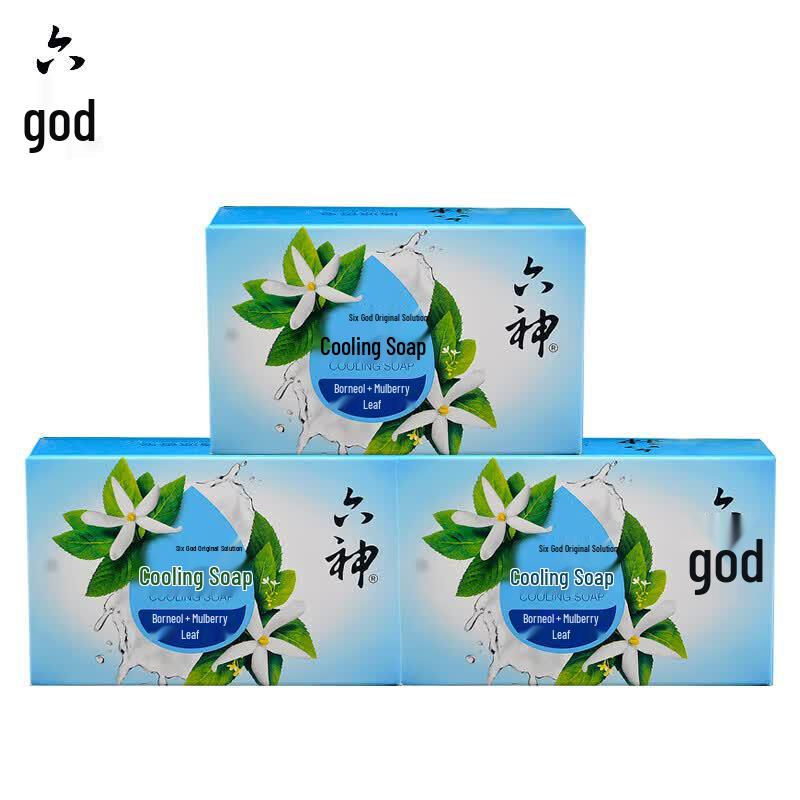 Liushen Cooling Soap with Borneol & Mulberry Leaf