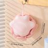 Cat Paw Bath Flower Towel Soft Cartoon Cute Bath Ball Bubble Hanging Rope Bath Ball Back Rubbing Magic Tool Bathroom Supplies