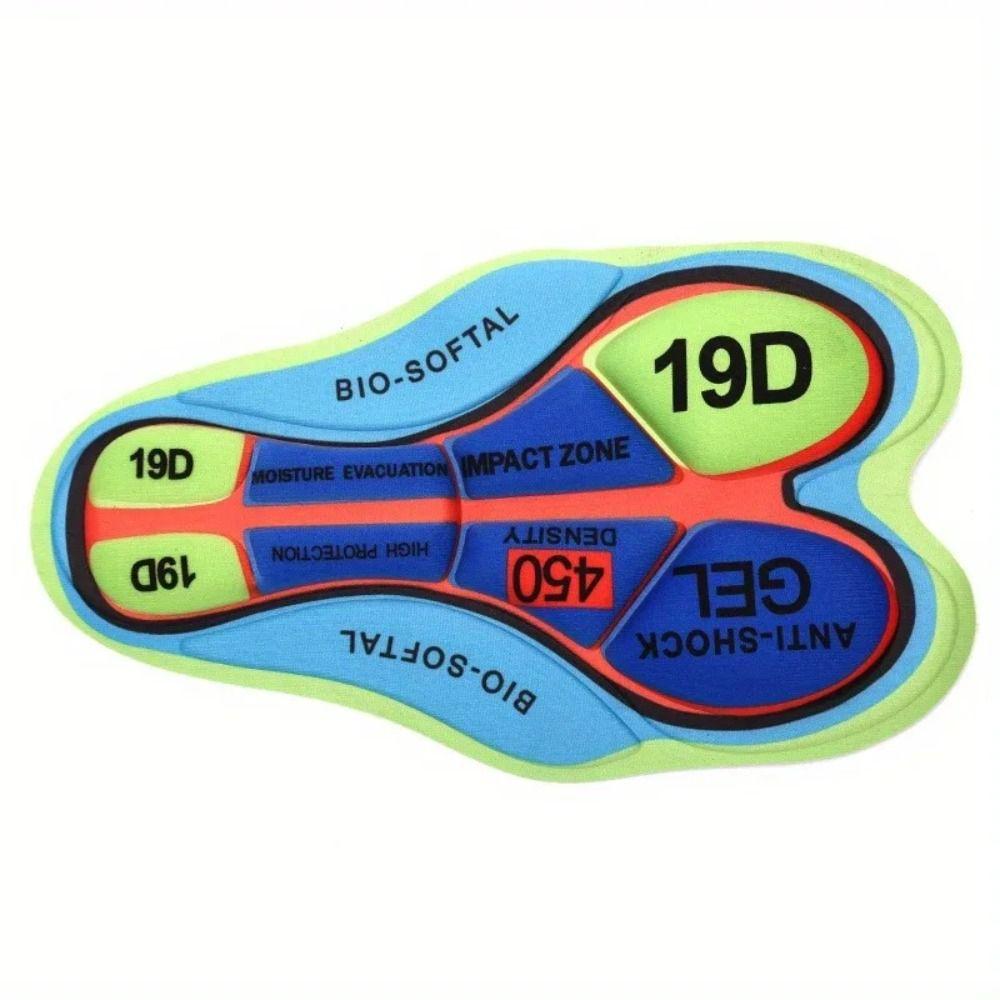 Breathable Hole Men Cycling Gel Pad 12D 19D 20D Bicycle Seat Cushion  Motorcycle Riding