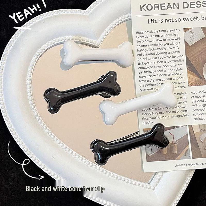 Cartoon Girly Duckbill Hair Clip - Cute Bone Style for Students