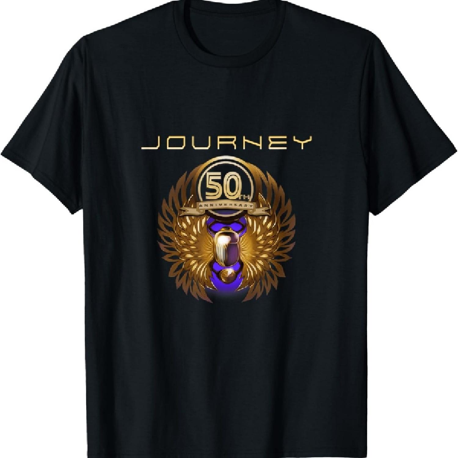 Официальная футболка к 50-летнему юбилею Journey XXXXXL чёрный
