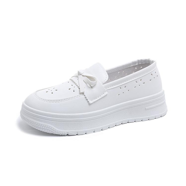 Nurse Shoes Women's Soft Sole Breathable Thick Sole Non-slip Not Tired Feet Summer Spring and Autumn White Medical Special Little White Work Shoes