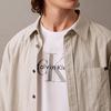 Calvin Klein Minimalist Comfortable Versatile Classic Crew Neck Short Sleeve T-Shirt Men Tops Bright-White 4RB862G-110
