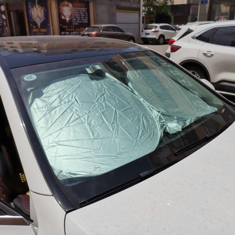 Sunscreen And Heat Insulation Sunshade For Car Front Windshield, Sunshade Cloth For Car Front Windshield A