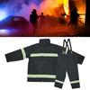 Fire Fighting Equipment Flame Retardant Clothing Fireproof Heatproof Firemen Protective Reflective Coat Trousers Fireproof Suit