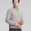 YOUNGOR Men's Cashmere Blend Half-Turtleneck Sweater
