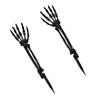 Realistic Skeleton Hand Ground Stake Halloween Decoration Durable Plastic Prop For Outdoor Haunted Yard Party Decor