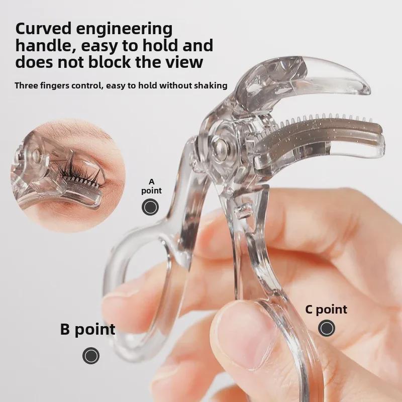 Ondulator de gene cu unghi larg de floarea-soarelui Xixi cu pieptene de ondulare cu un singur clip pentru forma naturala, de lunga durata a genelor